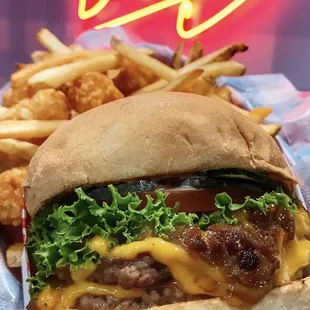 double cheeseburger