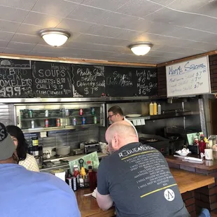 Cooking right in front of you!!