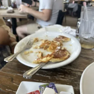 Sweet cream pancakes - AFTER