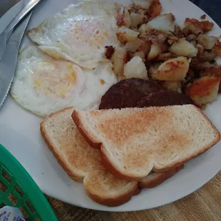 2 egg breakfast