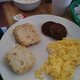 Biscuits &amp; gravy breakfast