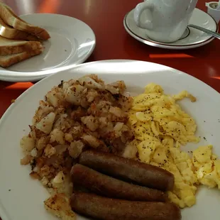 Breakfast for about 6 bucks! Not bad