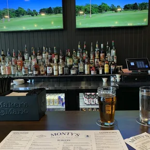 a view of the bar