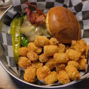 Cajun burger