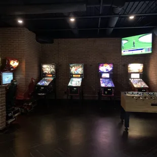 Part of the game room.
