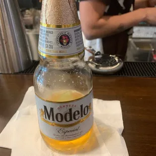 They don't have Budweiser, but at least I have this going for me.
