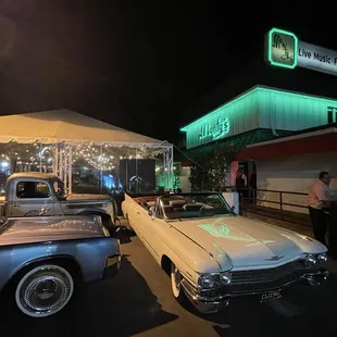 sushi and sashimi, outside