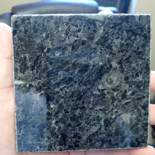 Huge selection of granite colors to choose from. They can custom design anything. These people know their stuff.