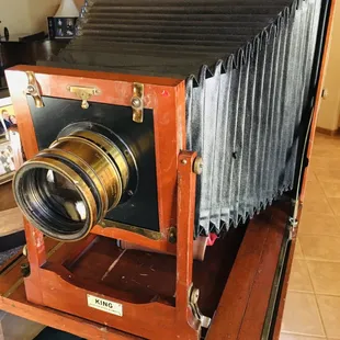 We specialize in large format cameras and photography