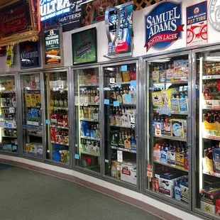 he inside of a store