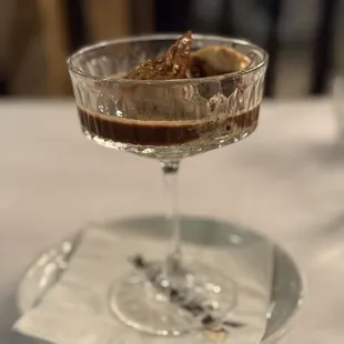 Drenched in chocolate  and a espresso shot the sweetest sensation awaits your palette! Your bad day will immediately be forgotten!