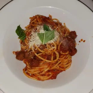 Spaghetti and Meatballs