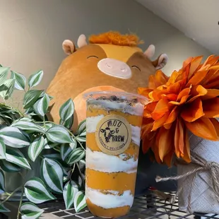 Blended oreo Thai Tea