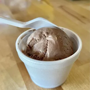 Chocolate ice cream
