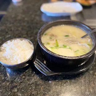 Pork Soup with Rice (Daeji Gookbap) - Delicious