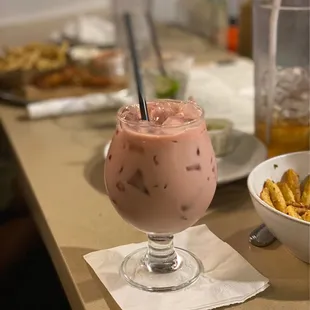 Aarons concoction...The Cherry popper made by Stephanie girl you are amazing!!!