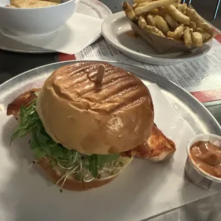 Wild Salmon Sandwich