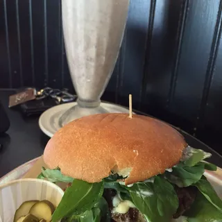 Mediterranean Lamb Burger