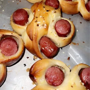 Fresh baked Knott Doggs Buns