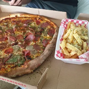 The Big Louie &amp; Garlic Fries