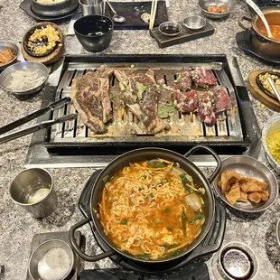 Moo Woo Combo, Spicy Ramen