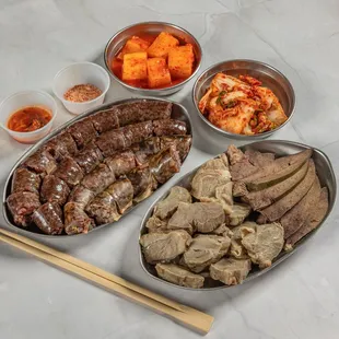 Combination Soondae Plate (모듬순대)