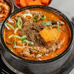 Spicy Pork Neck Bone Soup (감자탕)