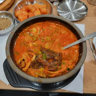 Spicy soondaeguk