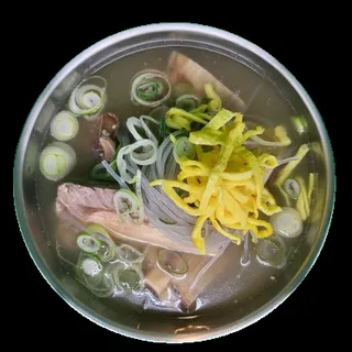 Beef Rib Soup with Glass Noodle /