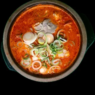 Spicy Soondae Soup /