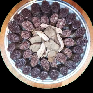 Combination Soondae with Pork Meat /