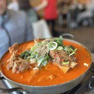 a man in a restaurant