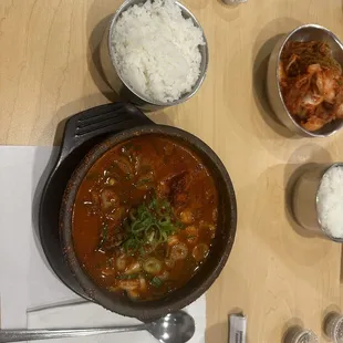 Spicy Soondae Stew