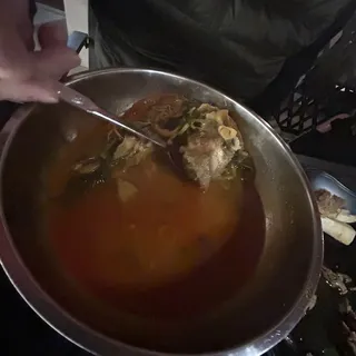 20. Spicy Beef Soup with Flank, Veggies & Glass Noodle /