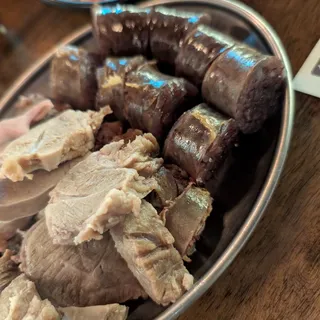 30. Glass Noodles Soondae Plate /