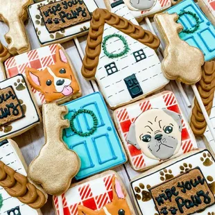 Cookies sent to my Veterinarian clients who just purchased a home from me!