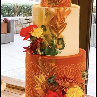4-Tier Wedding Cake