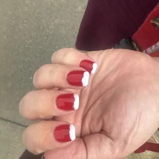 these are "french tips"