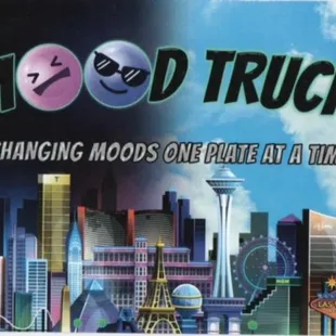  cityscape with a smiley face