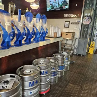 Inside of the restaurant