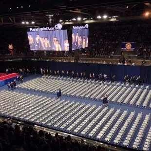 Slowly filling in for graduation!  2014