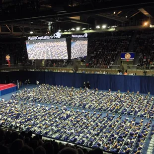 Students with over 4.0 being recognized!