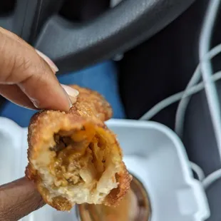 Cheeseburger Egg Rolls