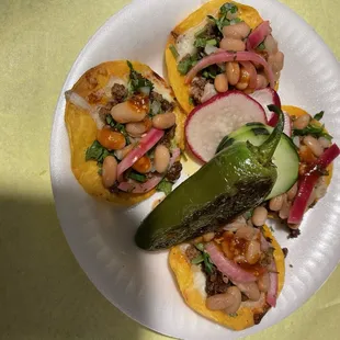 Come and join our tacos w/beans @ Moody's tacos