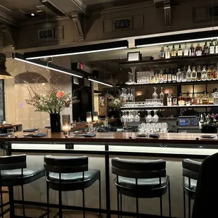 a man sitting at a bar