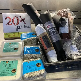 They sell local items as well... that's always a plus!