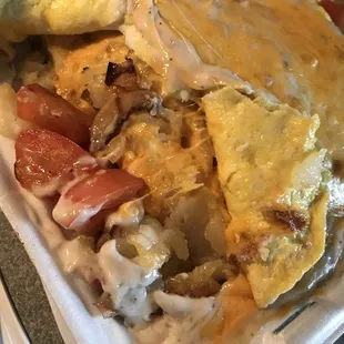 Fire Fighter Omelette