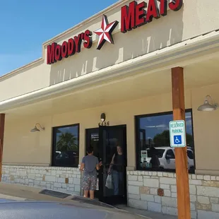 customers entering the store