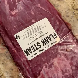 Moody&apos;s Flank Steak