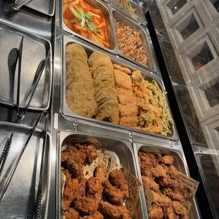 Fried food area